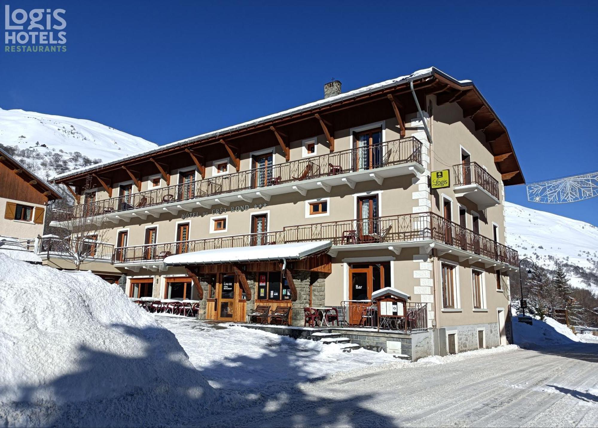 Hotel Du Cret Rond Valloire Exterior foto